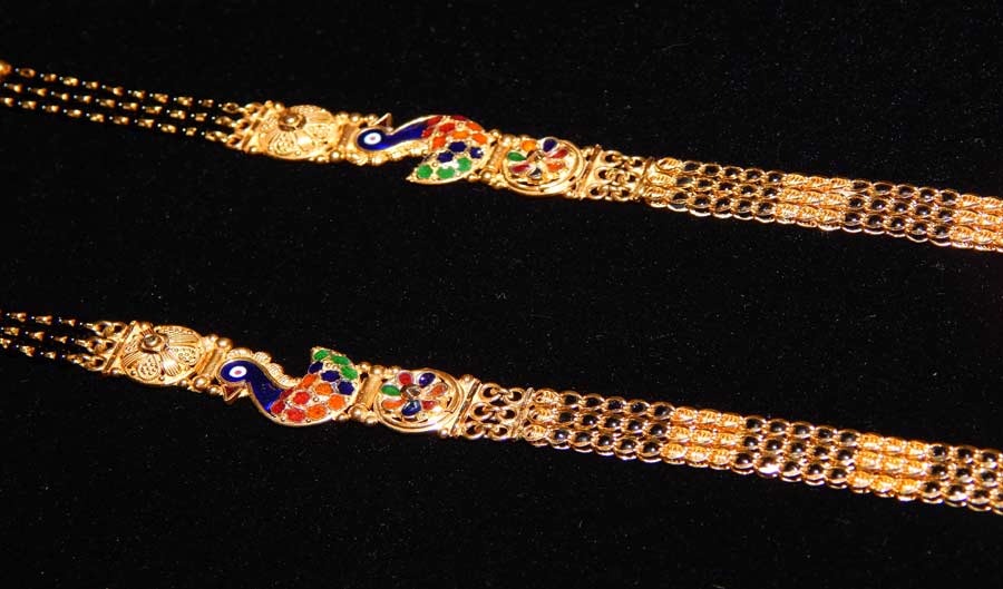 Best designer collection of gold mangalsutra jewellery in Bhiwandi, Thane and Mumbai