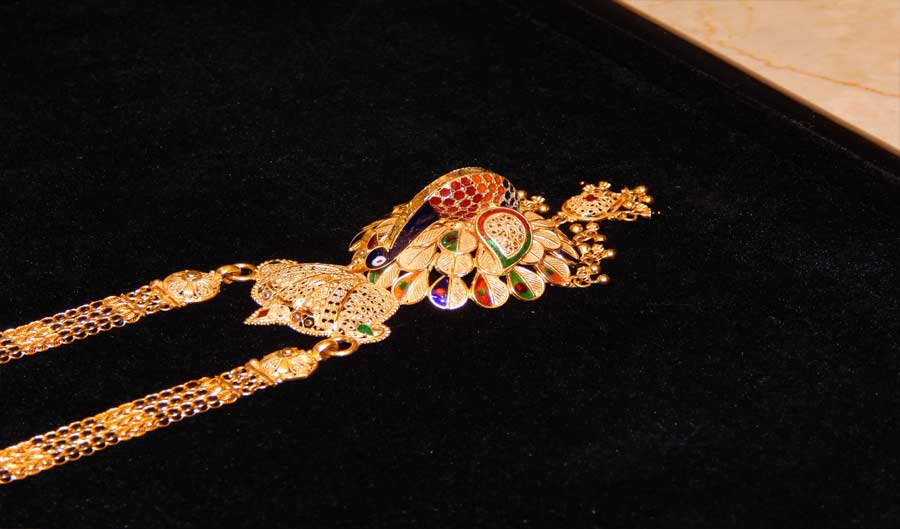 Best designer collection of gold mangalsutra jewellery in Bhiwandi, Thane and Mumbai